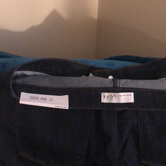 NWT. Loft size 10 straight jeans - Picture 4 of 6